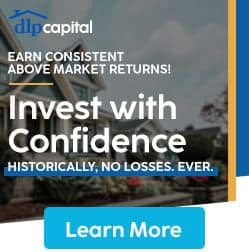 Invest with confidence in this square ad for DLP Capital